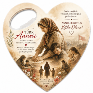 Anneler Günü Magnet Turk Annesi Figürü